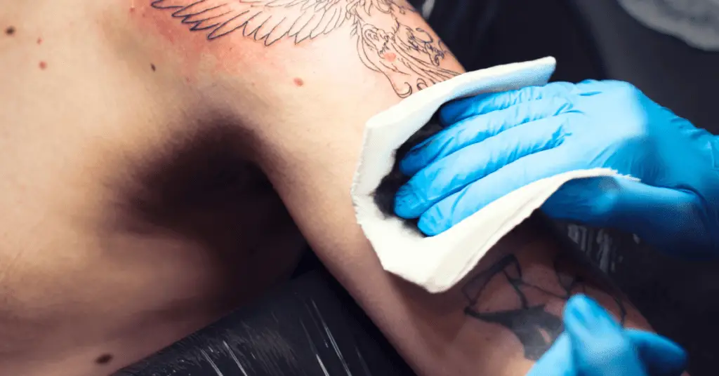 how to clean a new tattoo