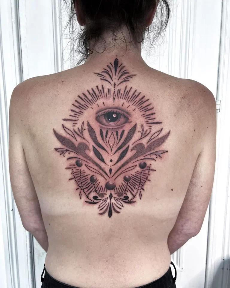 All-Seeing Eye Spiritual Tattoo