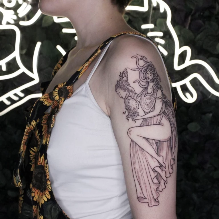 Medusa Serenity Myth Tattoo